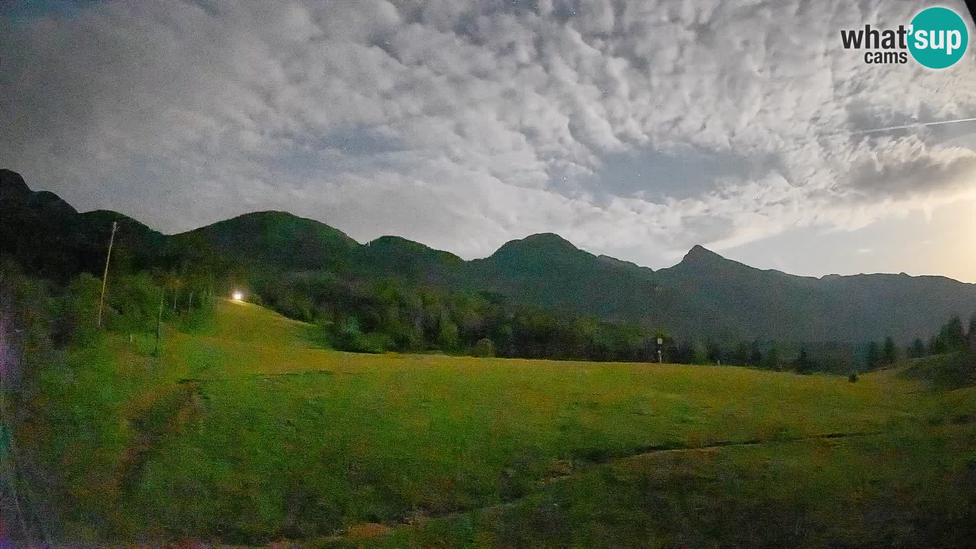 Spletna kamera Kozji Hrbet – Pogled v živo s smučišča v Bohinjski Bistrici