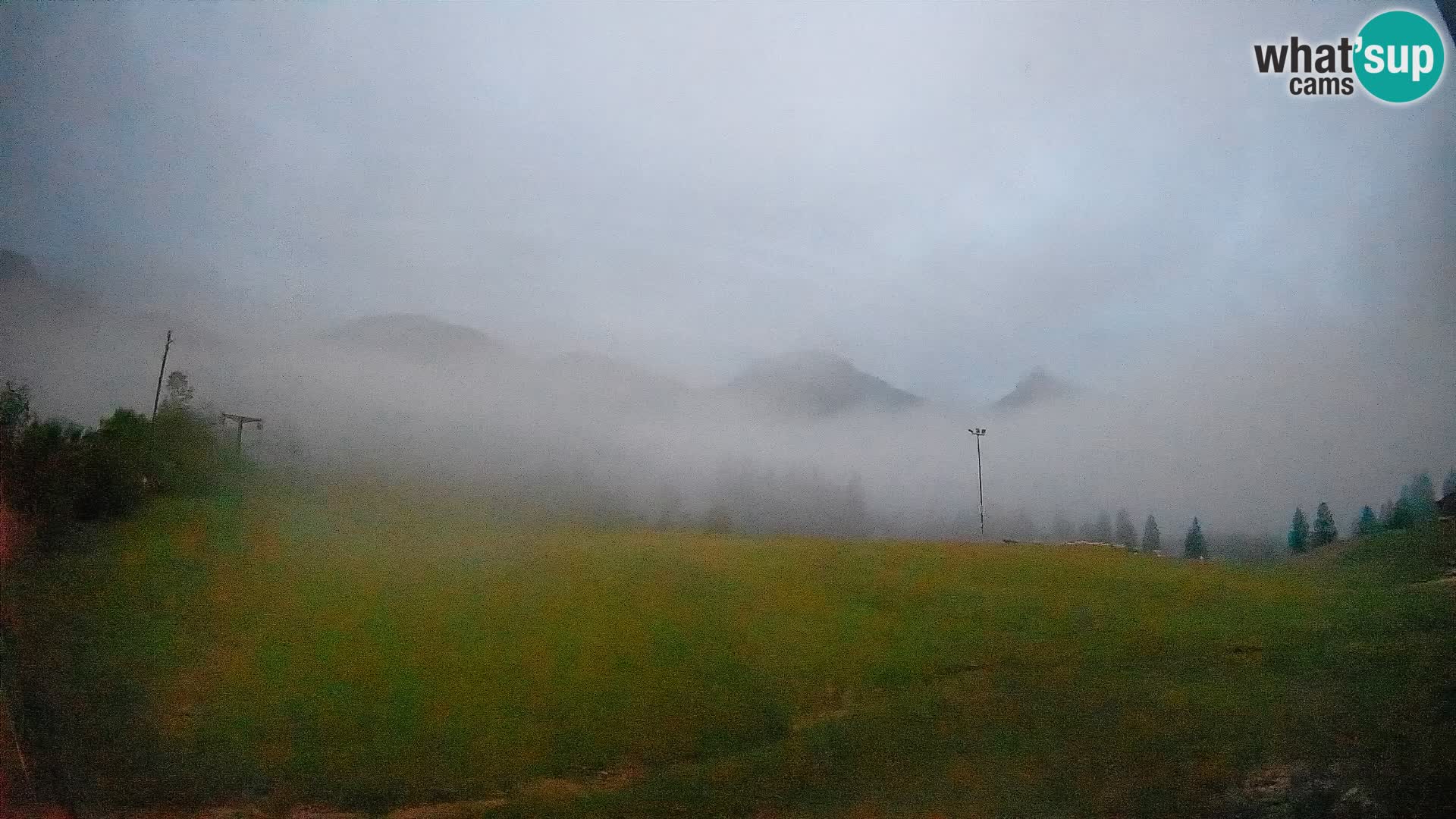 Cámara web Kozji Hrbet – Vista en vivo desde la estación de esquí de Bohinjska Bistrica