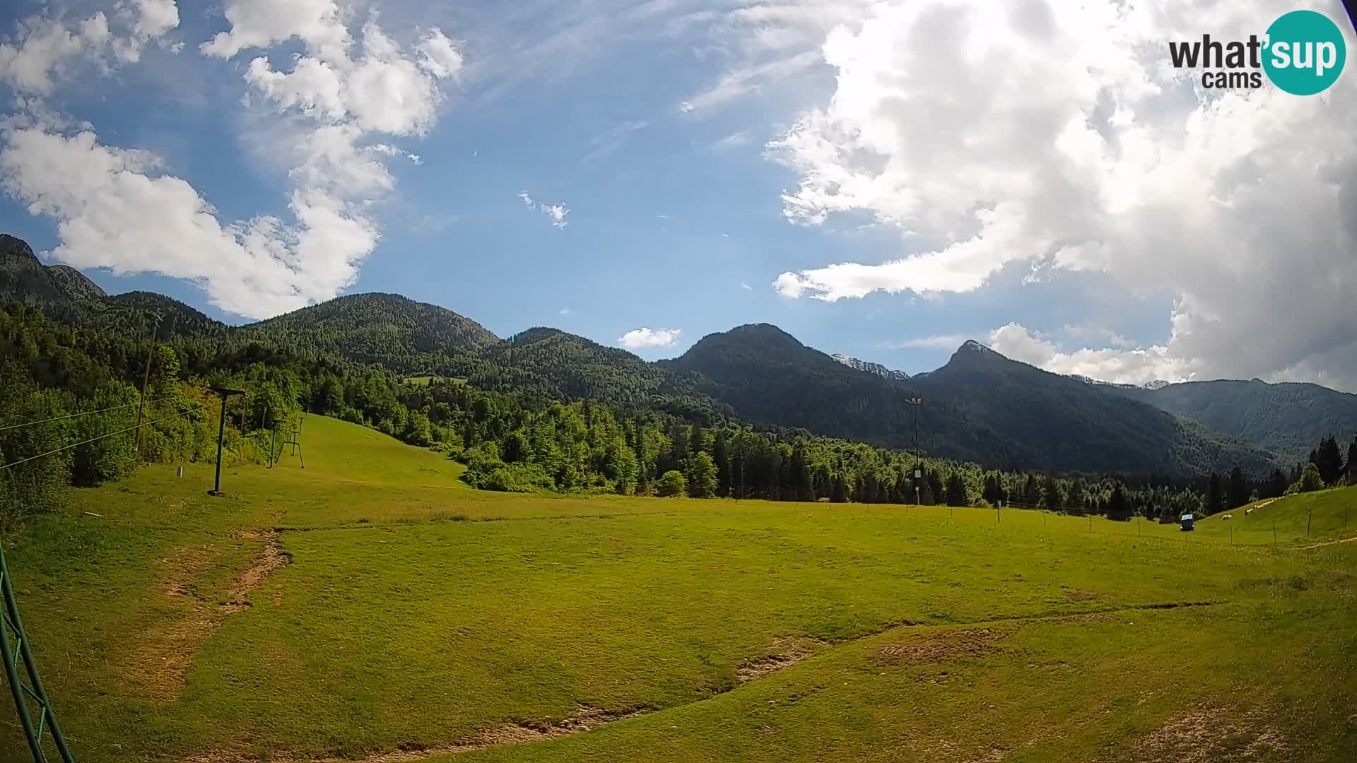 Webcam Kozji Hrbet – Vue en direct depuis la station de ski de Bohinjska Bistrica