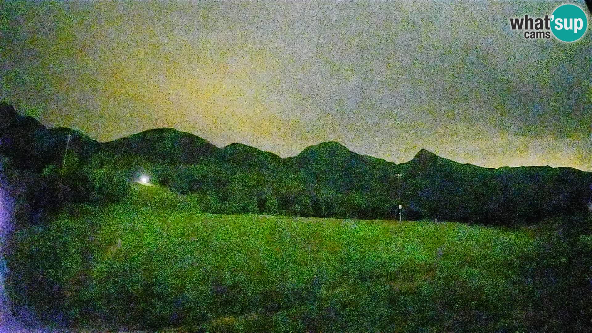 Web kamera Kozji Hrbet – Pogled uživo sa skijališta u Bohinjska Bistrica