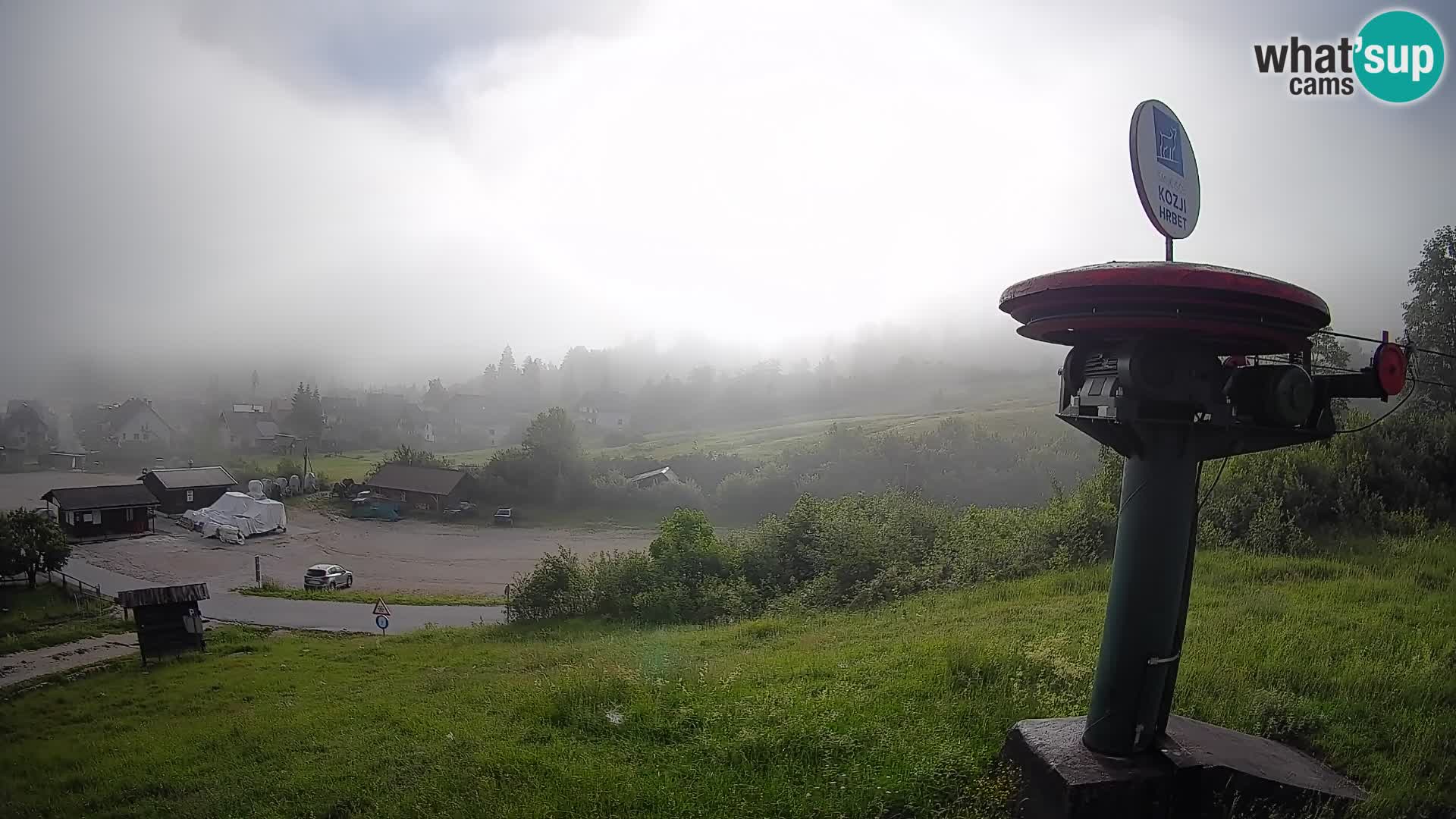 Webcam Kozji Hrbet – Vista live dalla stazione sciistica di Bohinjska Bistrica