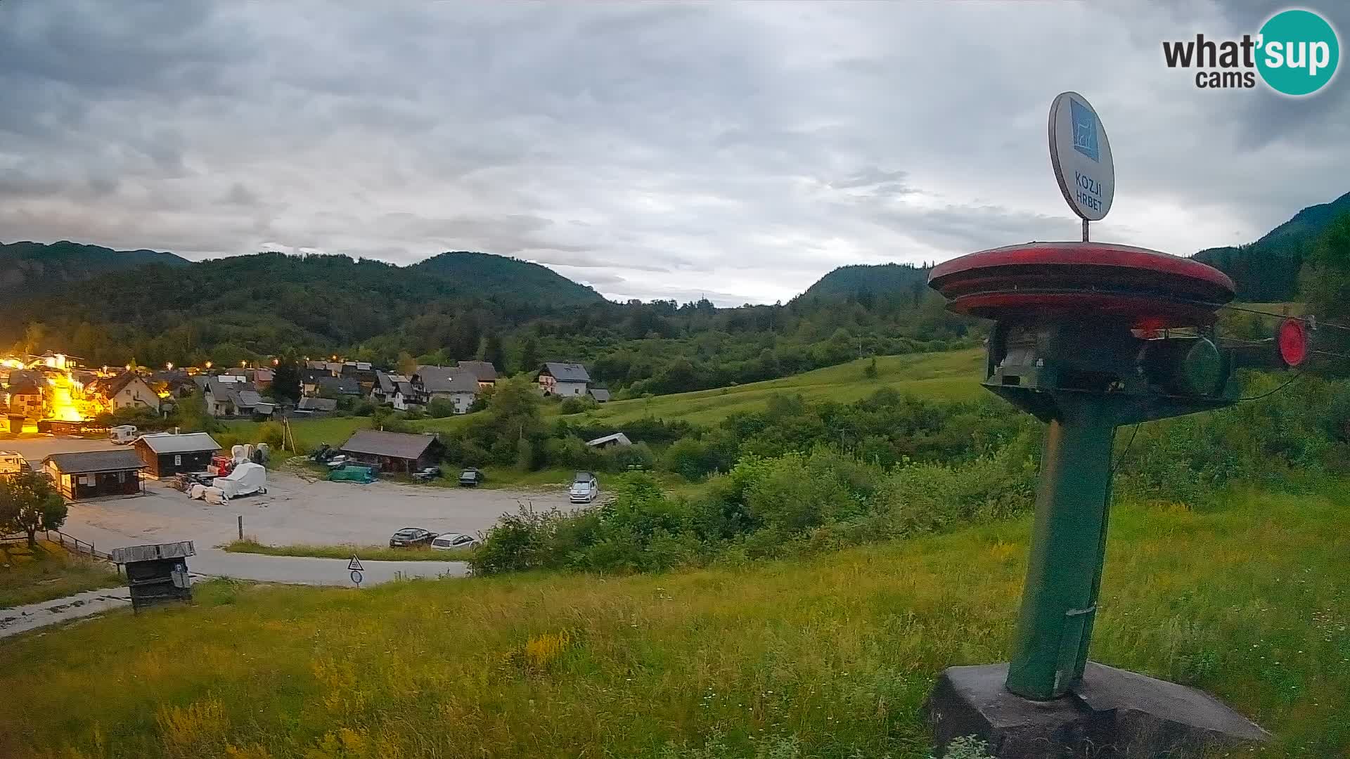 Cámara web Kozji Hrbet – Vista en vivo desde la estación de esquí de Bohinjska Bistrica