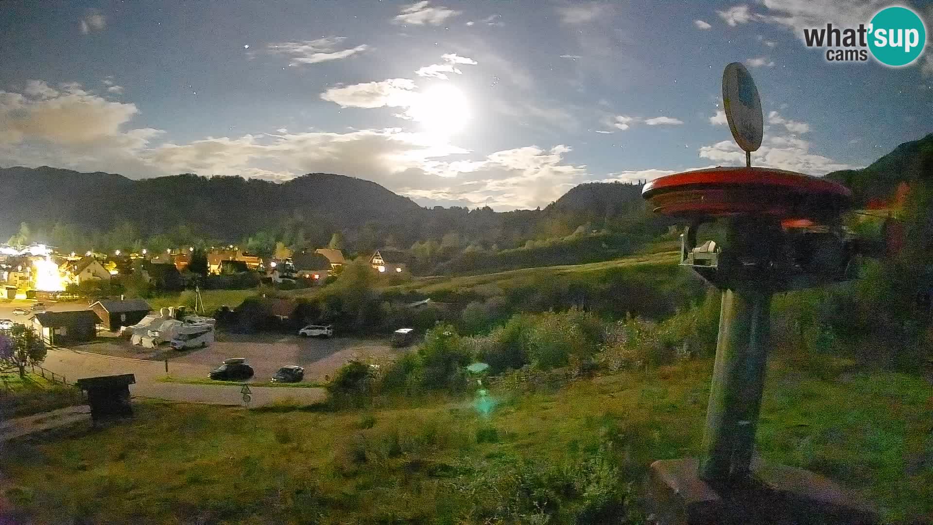 Webcam Kozji Hrbet – Live View from the Ski Station in Bohinjska Bistrica