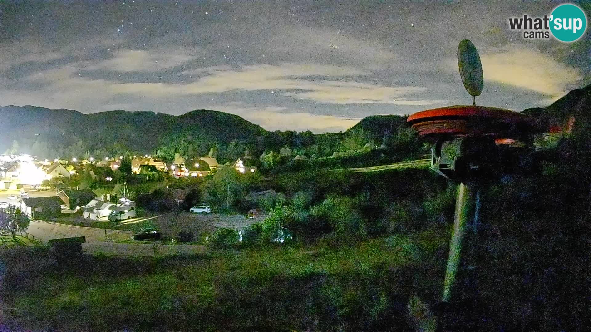 Cámara web Kozji Hrbet – Vista en vivo desde la estación de esquí de Bohinjska Bistrica