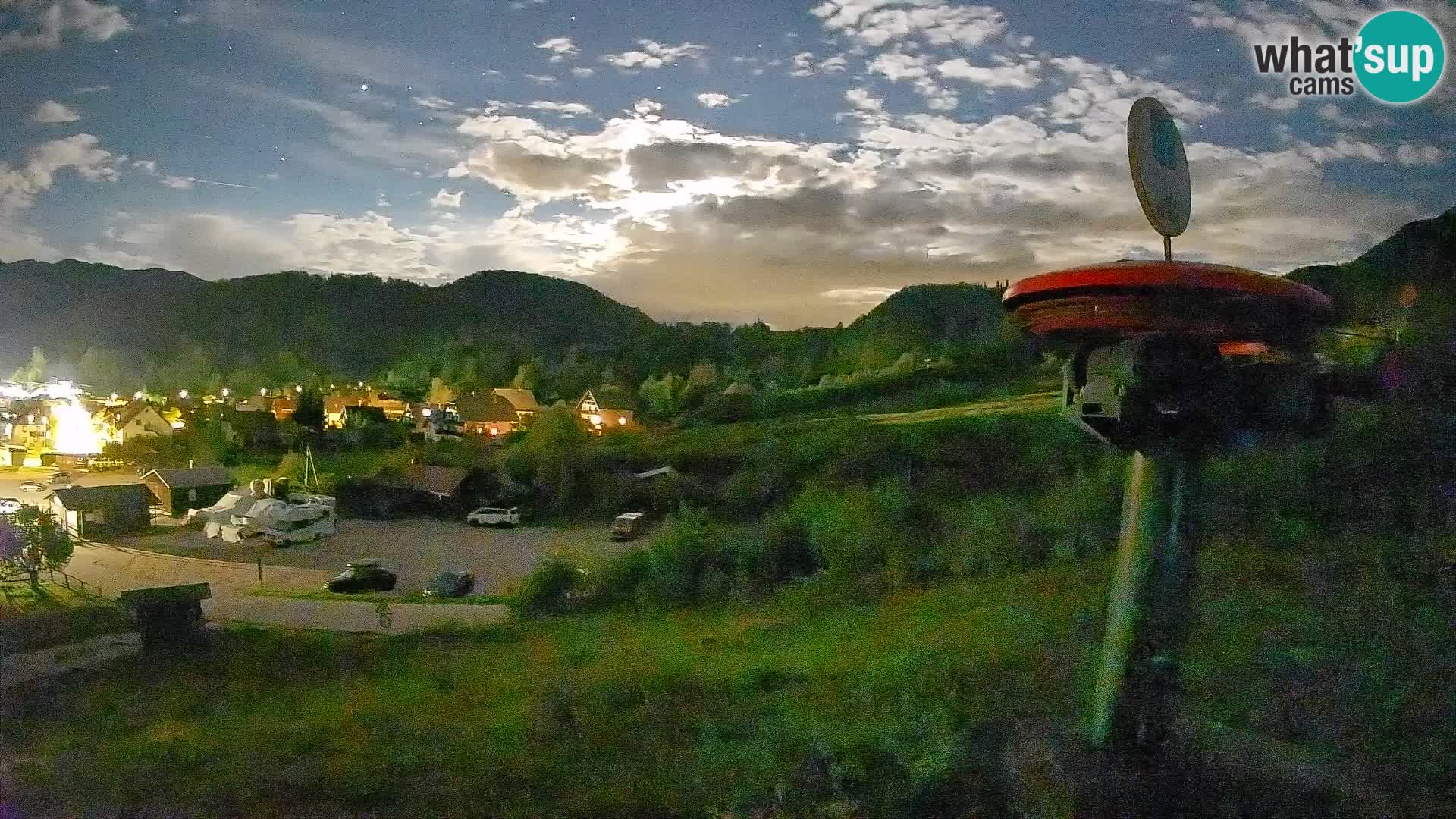 Webcam Kozji Hrbet – Vista live dalla stazione sciistica di Bohinjska Bistrica