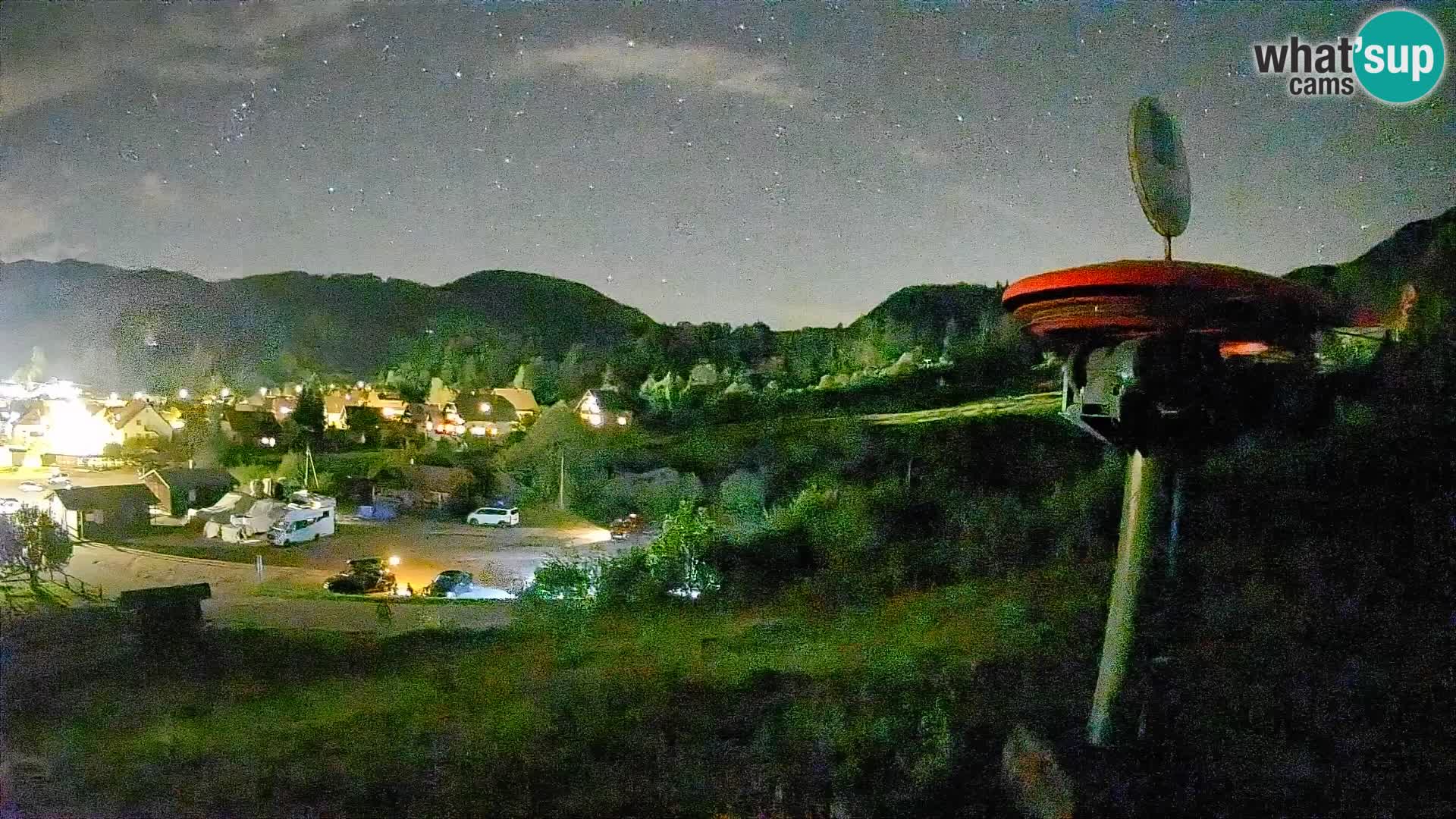 Spletna kamera Kozji Hrbet – Pogled v živo s smučišča v Bohinjski Bistrici