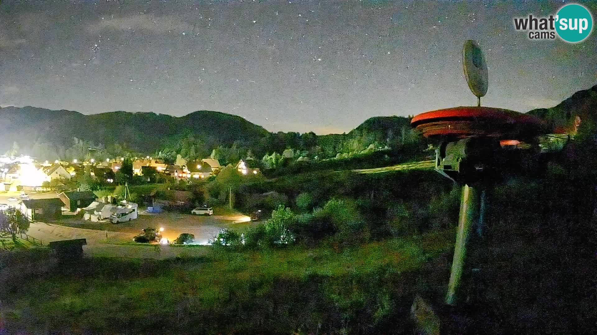 Webcam Kozji Hrbet – Live View from the Ski Station in Bohinjska Bistrica