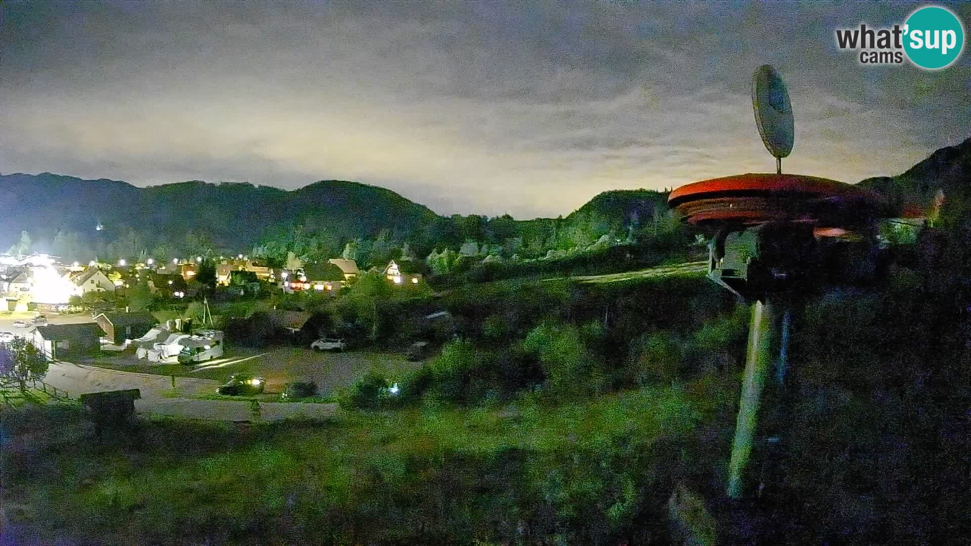 Webcam Kozji Hrbet – Live View from the Ski Station in Bohinjska Bistrica