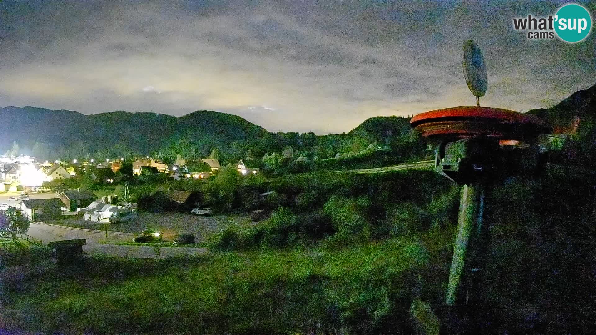 Webcam Kozji Hrbet – Vista live dalla stazione sciistica di Bohinjska Bistrica