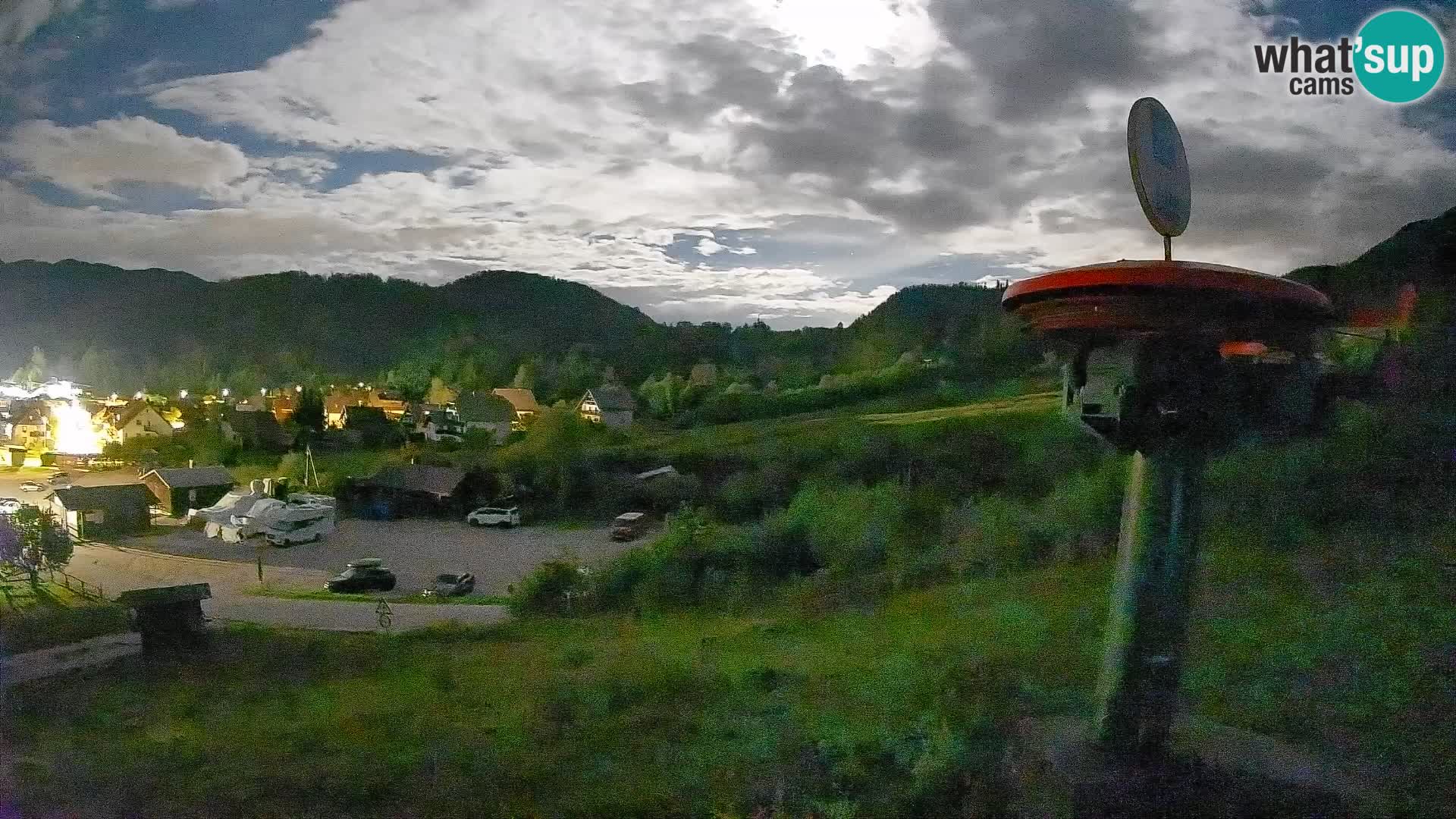 Webcam Kozji Hrbet – Vista live dalla stazione sciistica di Bohinjska Bistrica