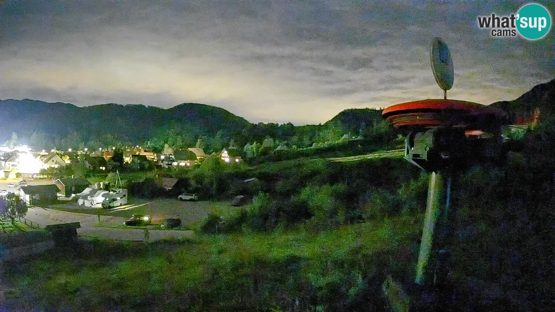 Webcam Kozji Hrbet – Liveblick von der Skistation in Bohinjska Bistrica