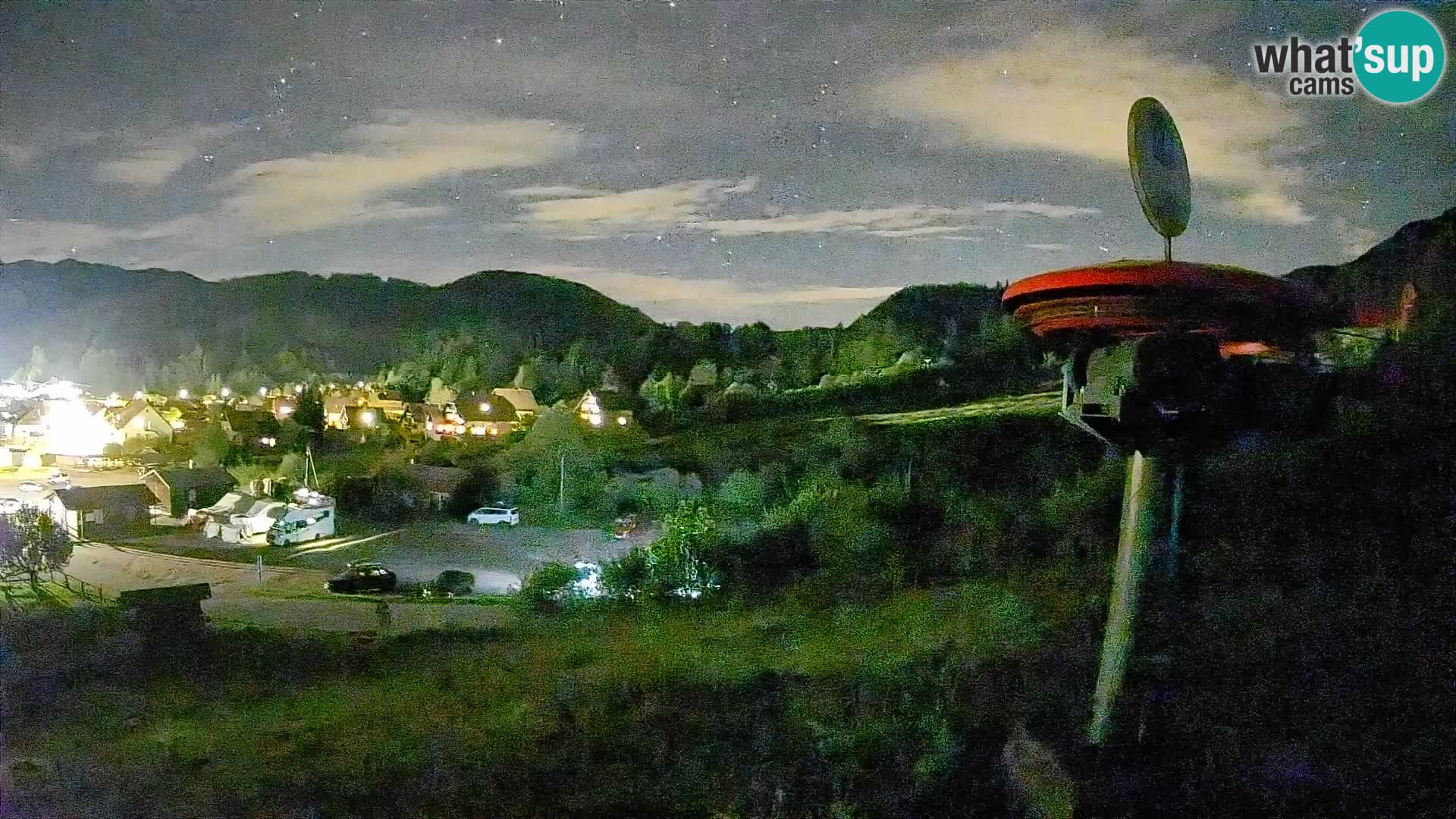 Cámara web Kozji Hrbet – Vista en vivo desde la estación de esquí de Bohinjska Bistrica