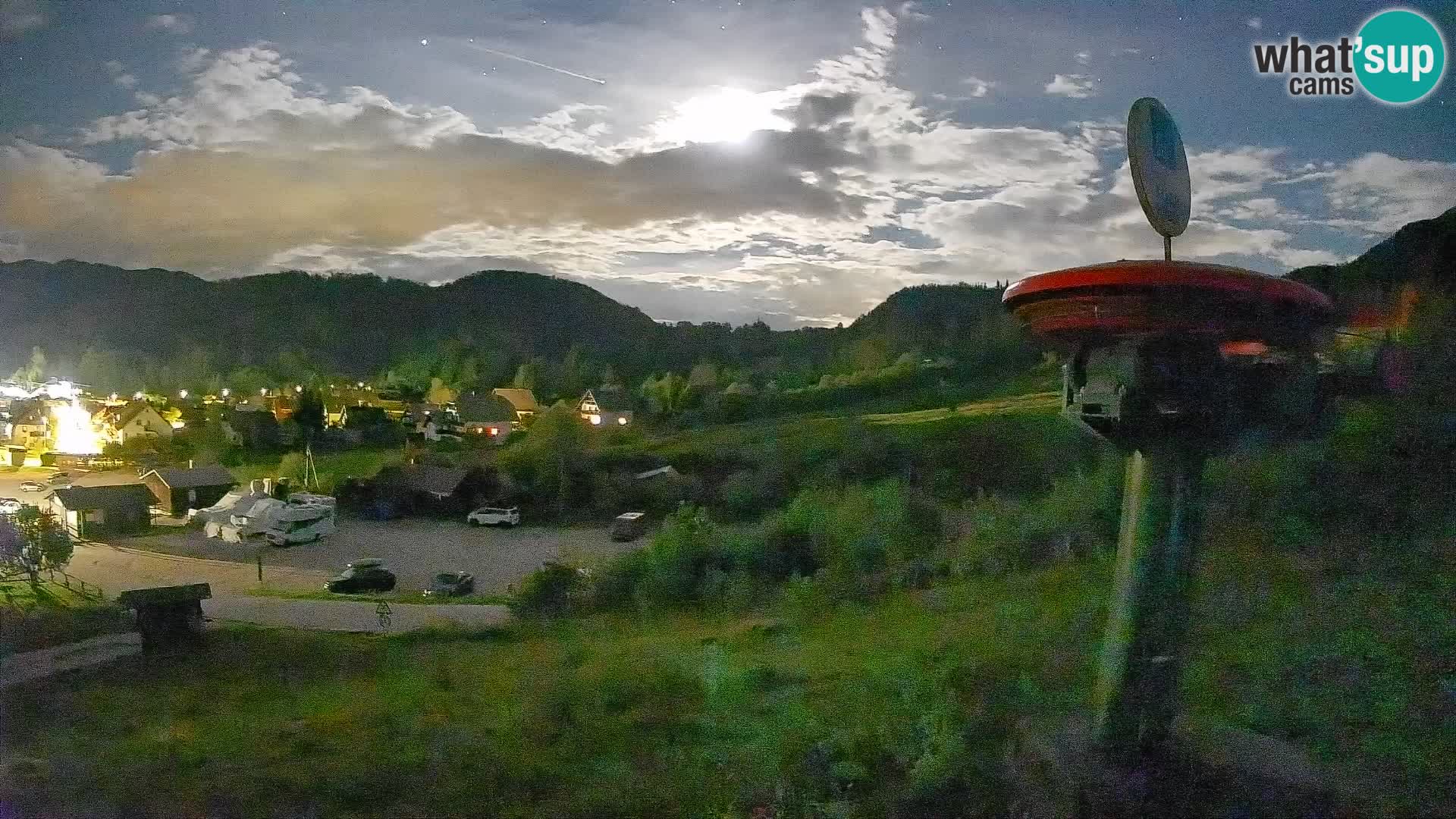 Spletna kamera Kozji Hrbet – Pogled v živo s smučišča v Bohinjski Bistrici