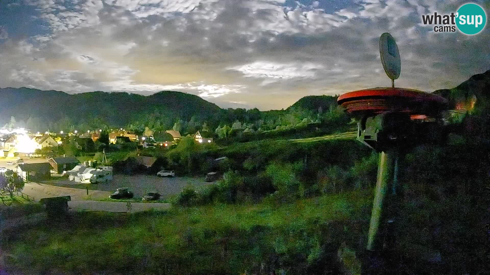 Webcam Kozji Hrbet – Live View from the Ski Station in Bohinjska Bistrica