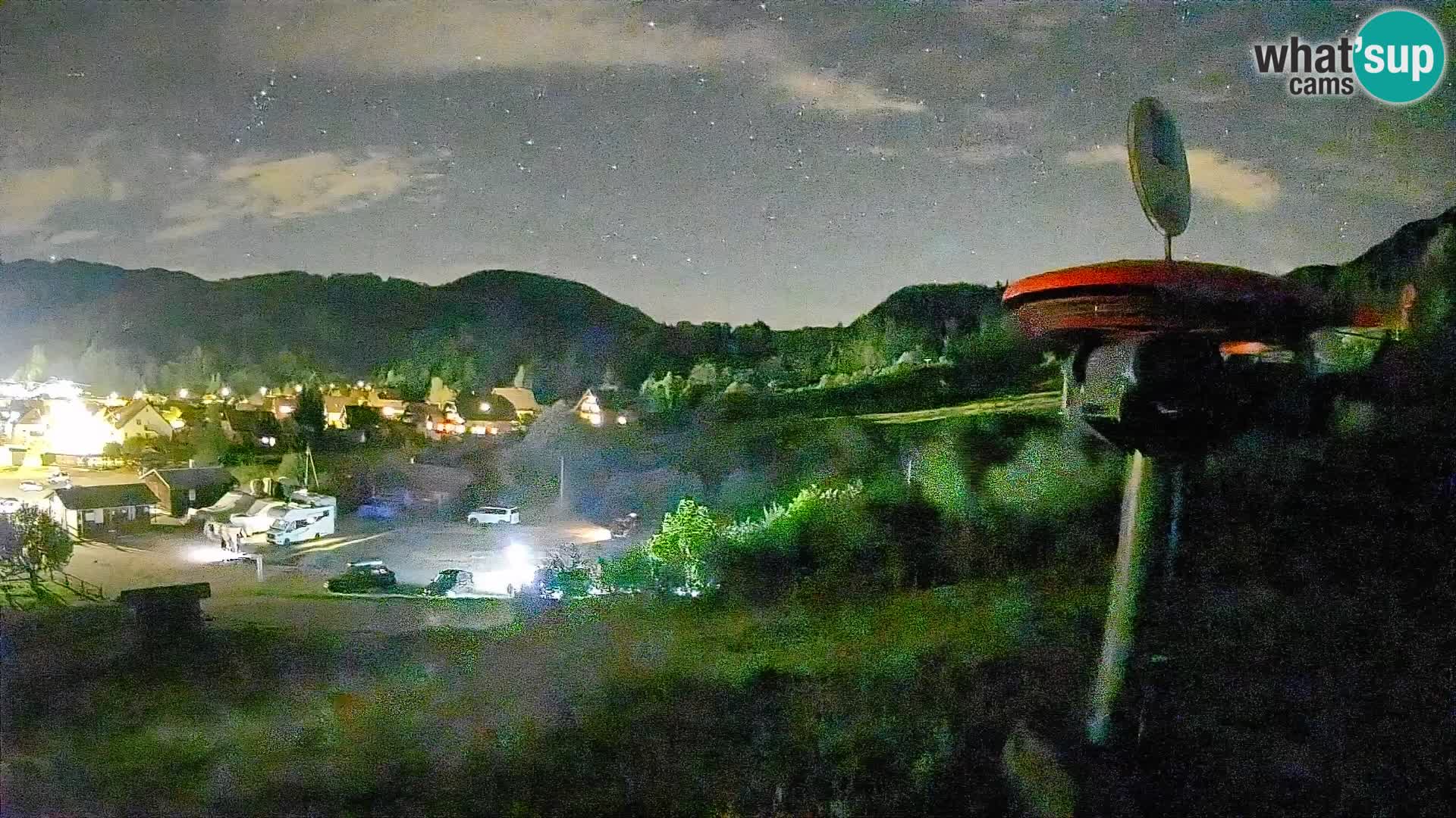 Webcam Kozji Hrbet – Vista live dalla stazione sciistica di Bohinjska Bistrica