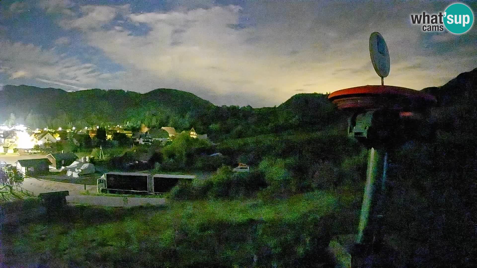 Webcam Kozji Hrbet – Live View from the Ski Station in Bohinjska Bistrica