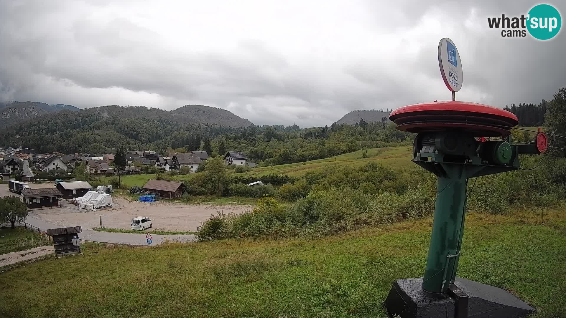 Spletna kamera Kozji Hrbet – Pogled v živo s smučišča v Bohinjski Bistrici
