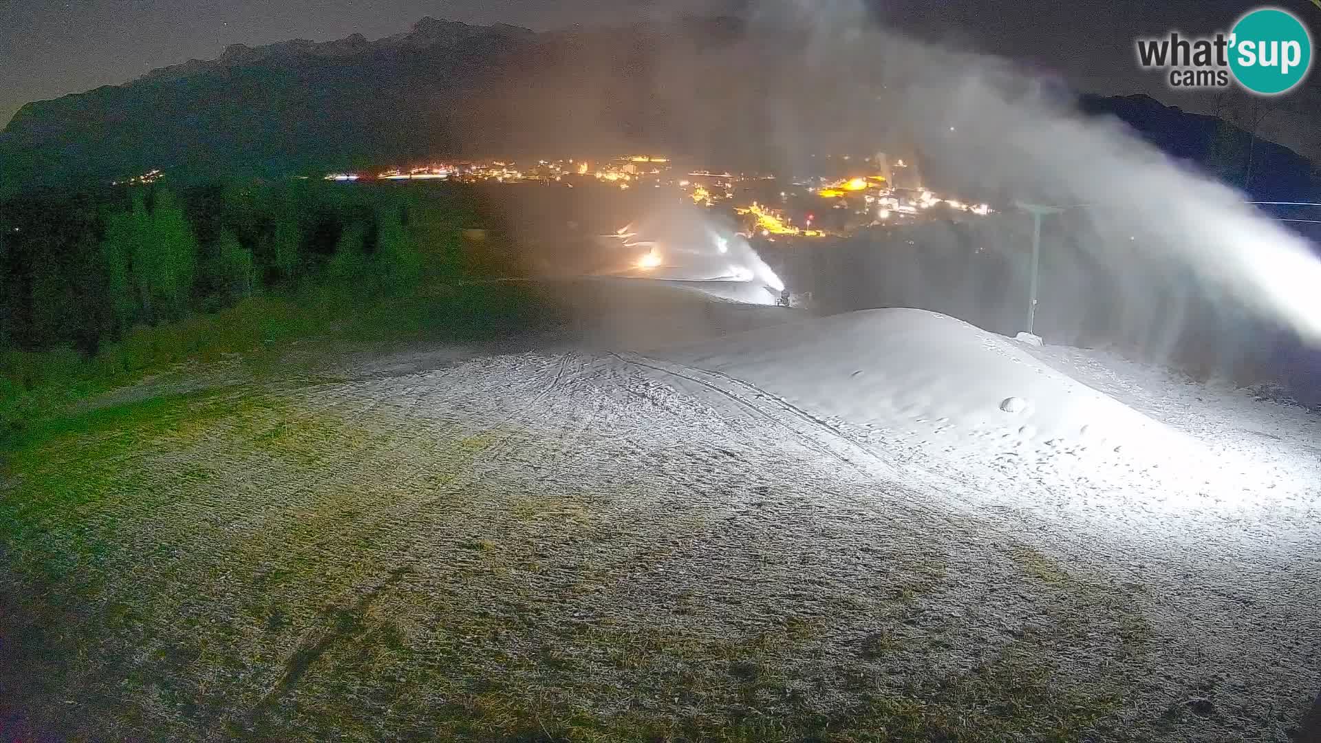 Webcam Bohinjska Bistrica – Live View from Kozji Hrbet Ski Station