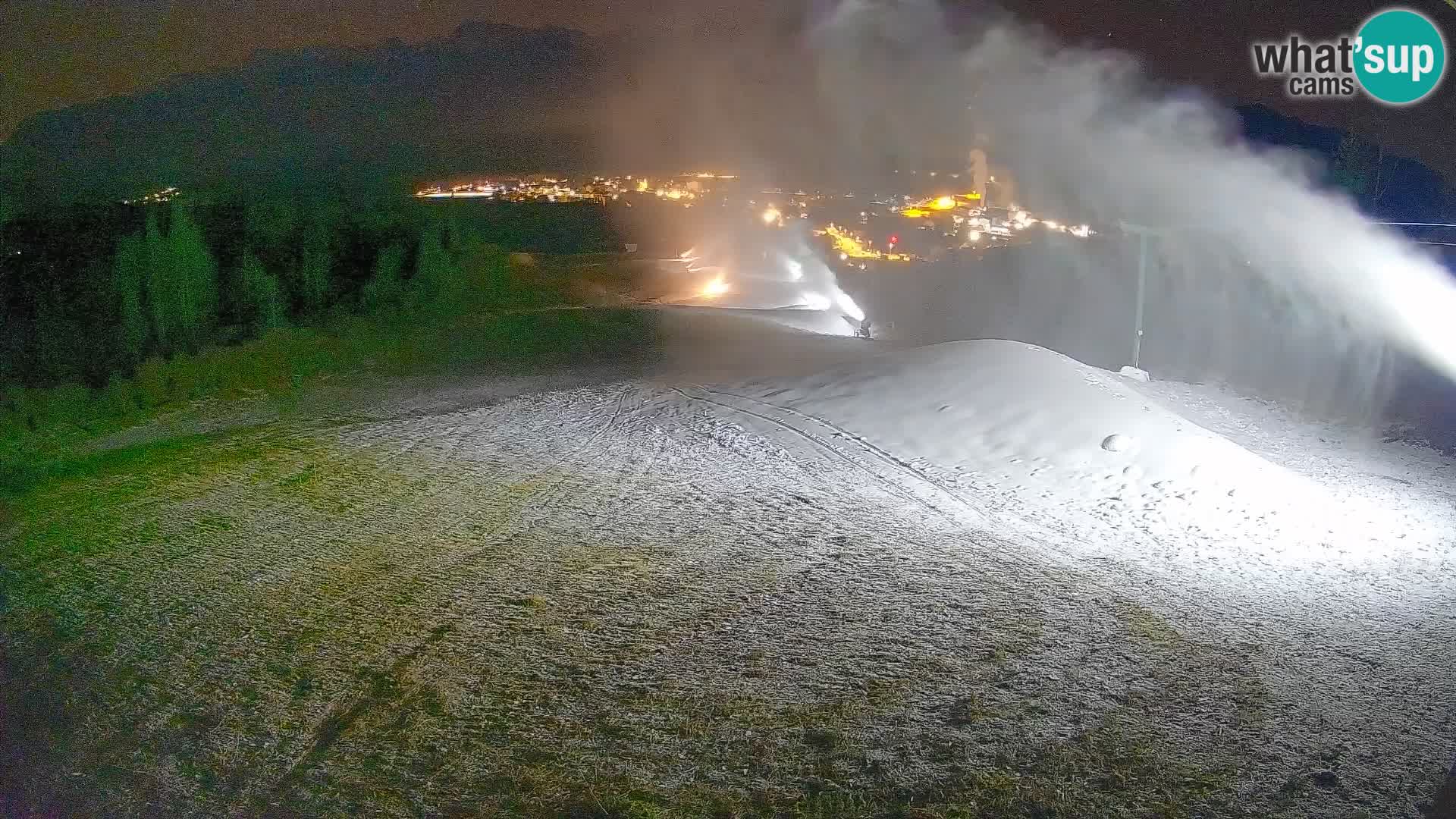 Webcam Bohinjska Bistrica – Vista live dalla stazione sciistica Kozji Hrbet