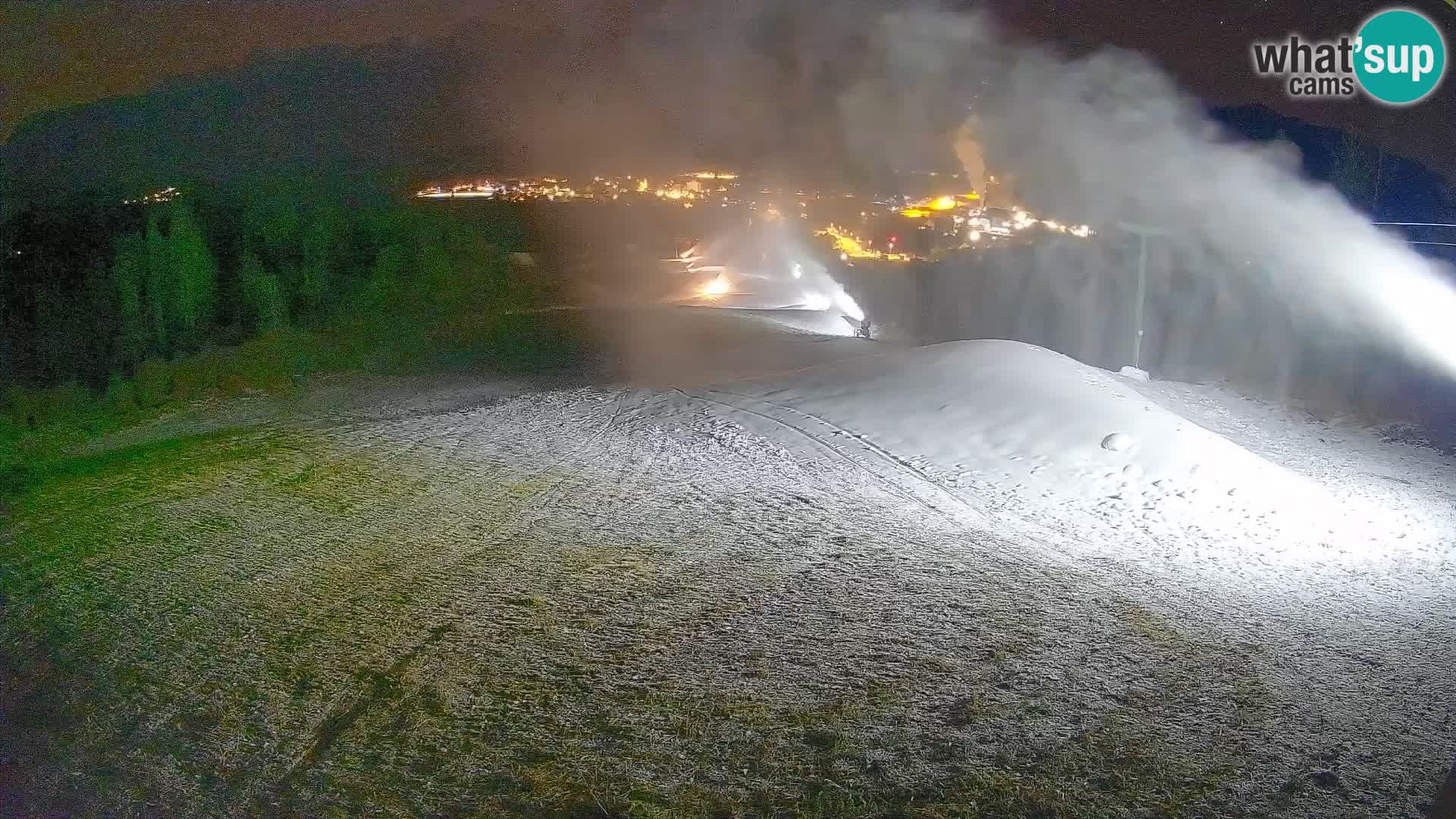 Webcam Bohinjska Bistrica – Live View from Kozji Hrbet Ski Station