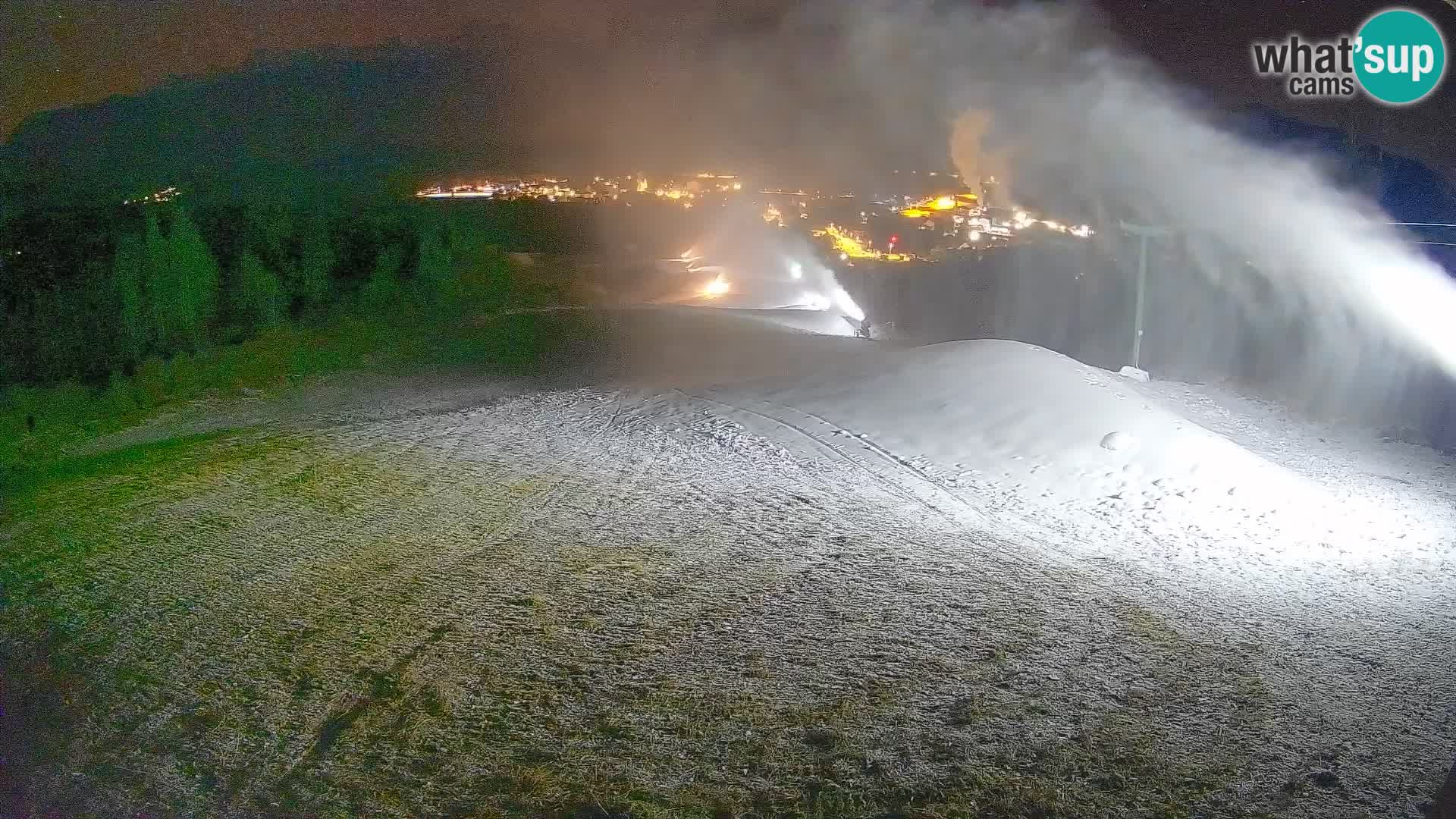 Webcam Bohinjska Bistrica – Live View from Kozji Hrbet Ski Station