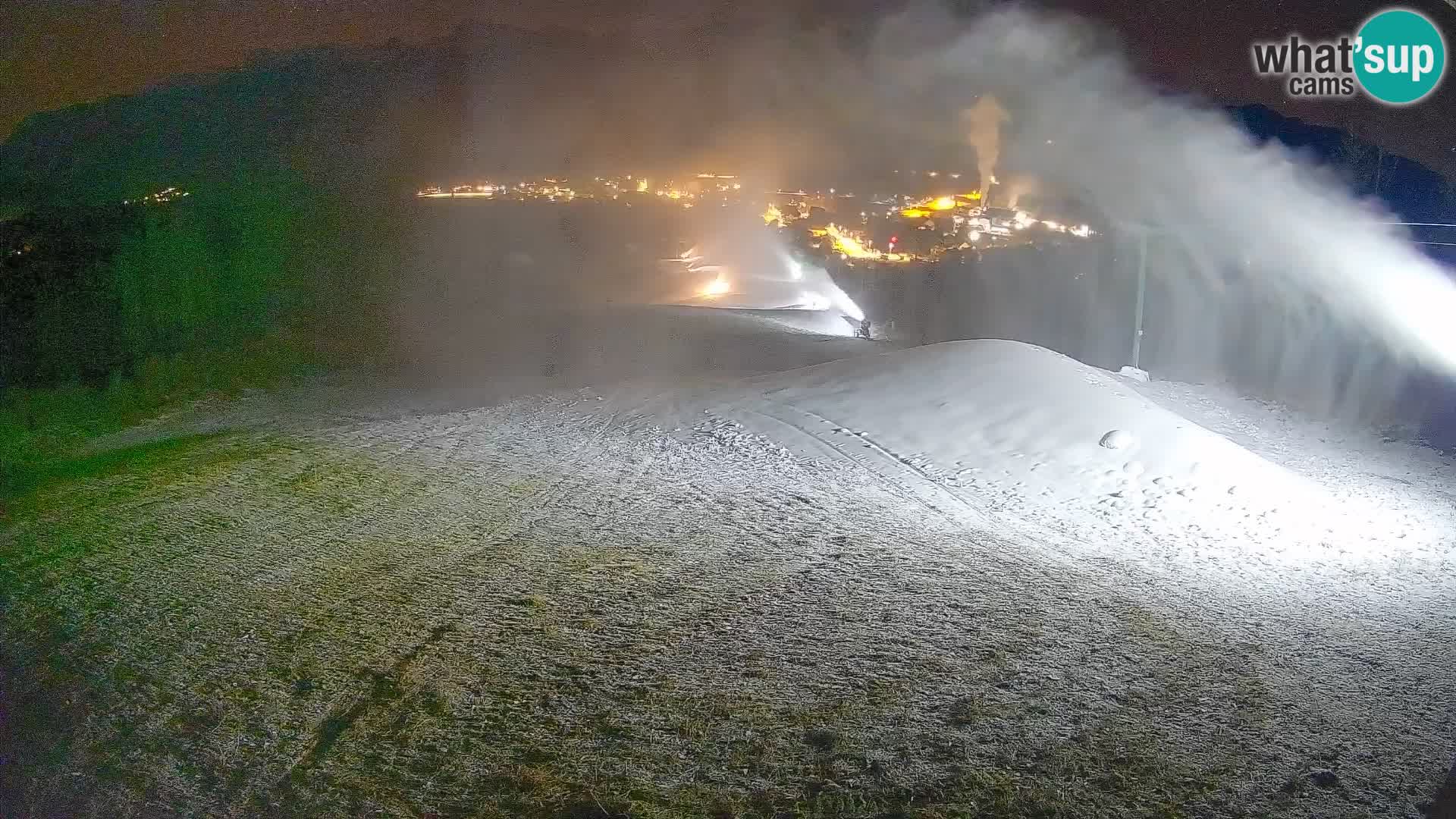 Livekamera Bohinjska Bistrica – Liveblick von der Skistation Kozji Hrbet