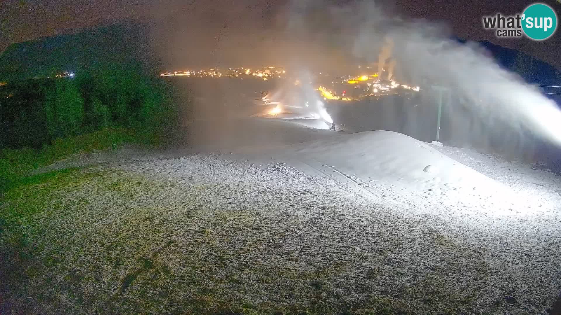 Kamera uživo Bohinjska Bistrica – Pogled u stvarnom vremenu sa skijališta Kozji Hrbet