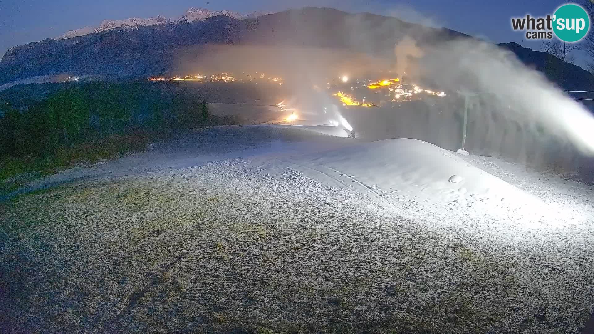 Webcam Bohinjska Bistrica – Live View from Kozji Hrbet Ski Station