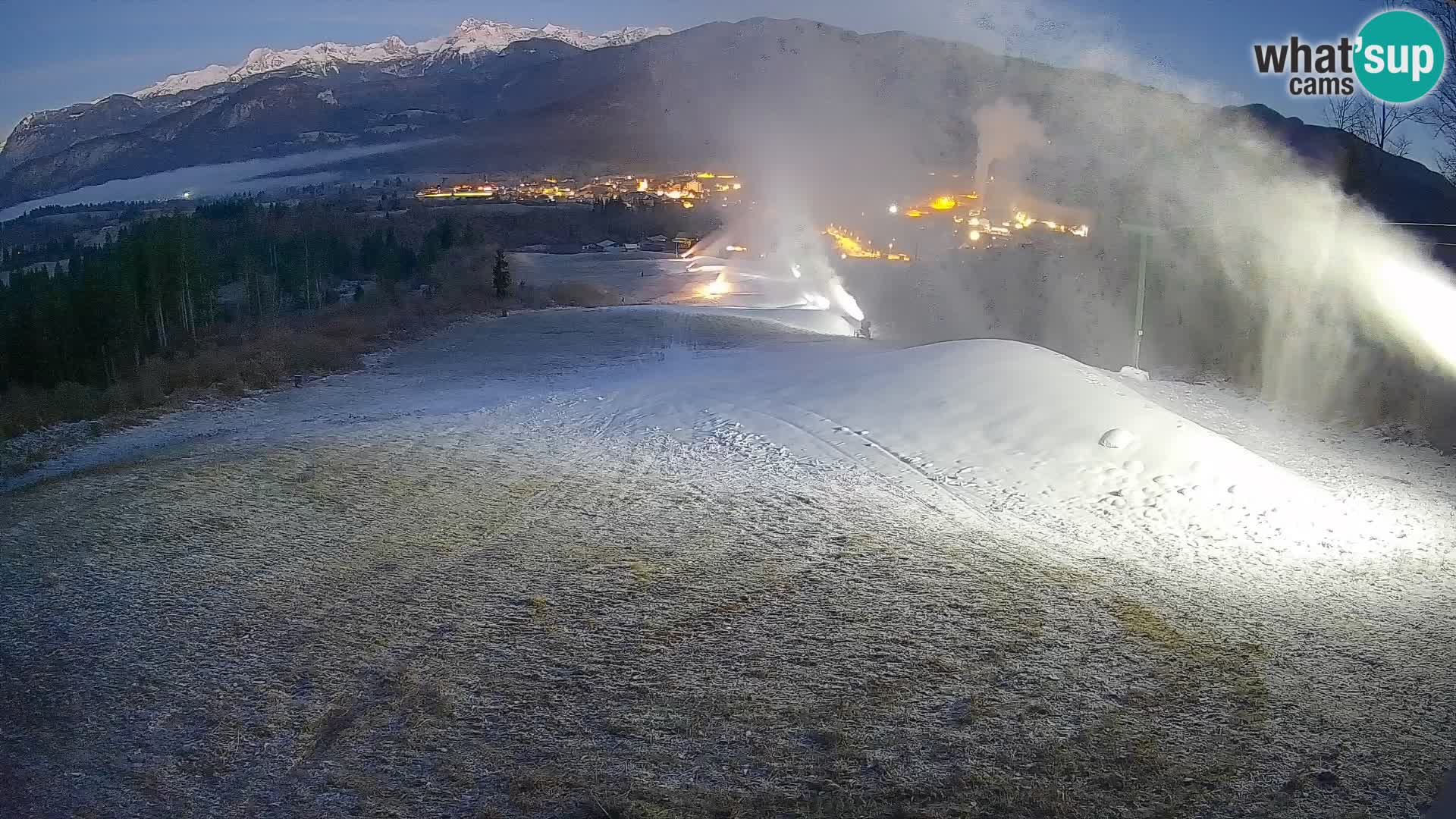 Webcam Bohinjska Bistrica – Vista live dalla stazione sciistica Kozji Hrbet