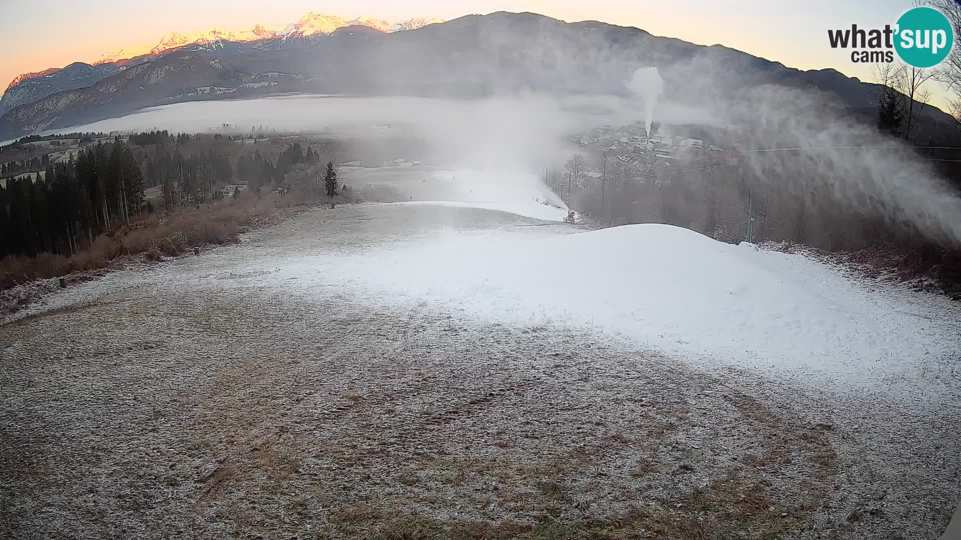 Webcam Bohinjska Bistrica – Live View from Kozji Hrbet Ski Station