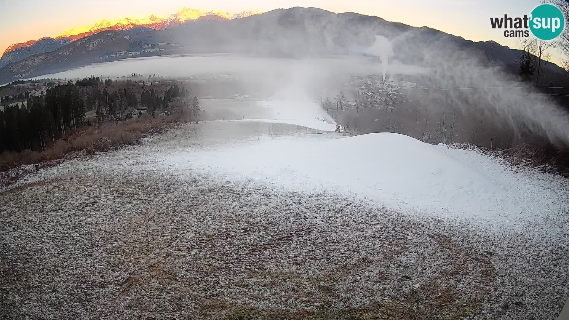 Webcam Bohinjska Bistrica – Vista live dalla stazione sciistica Kozji Hrbet