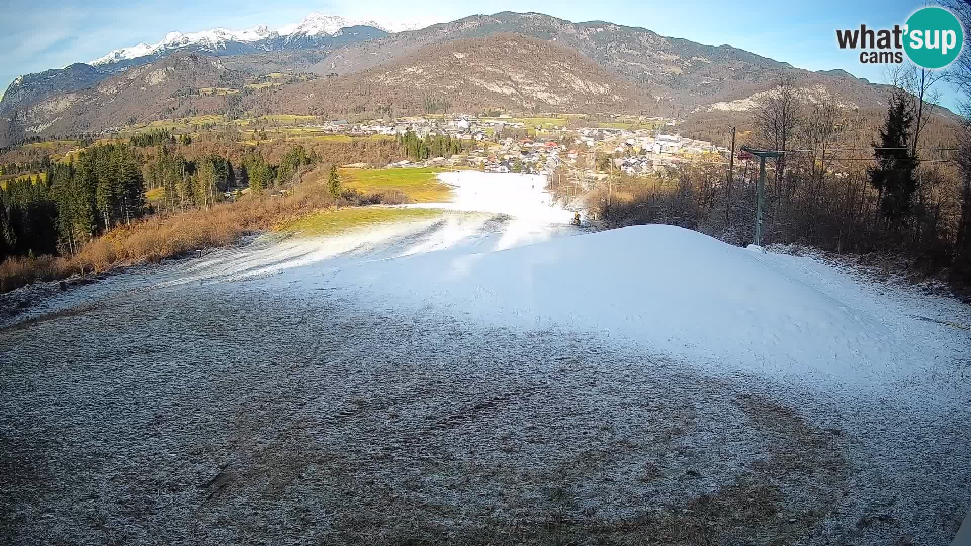 Webcam Bohinjska Bistrica – Live View from Kozji Hrbet Ski Station
