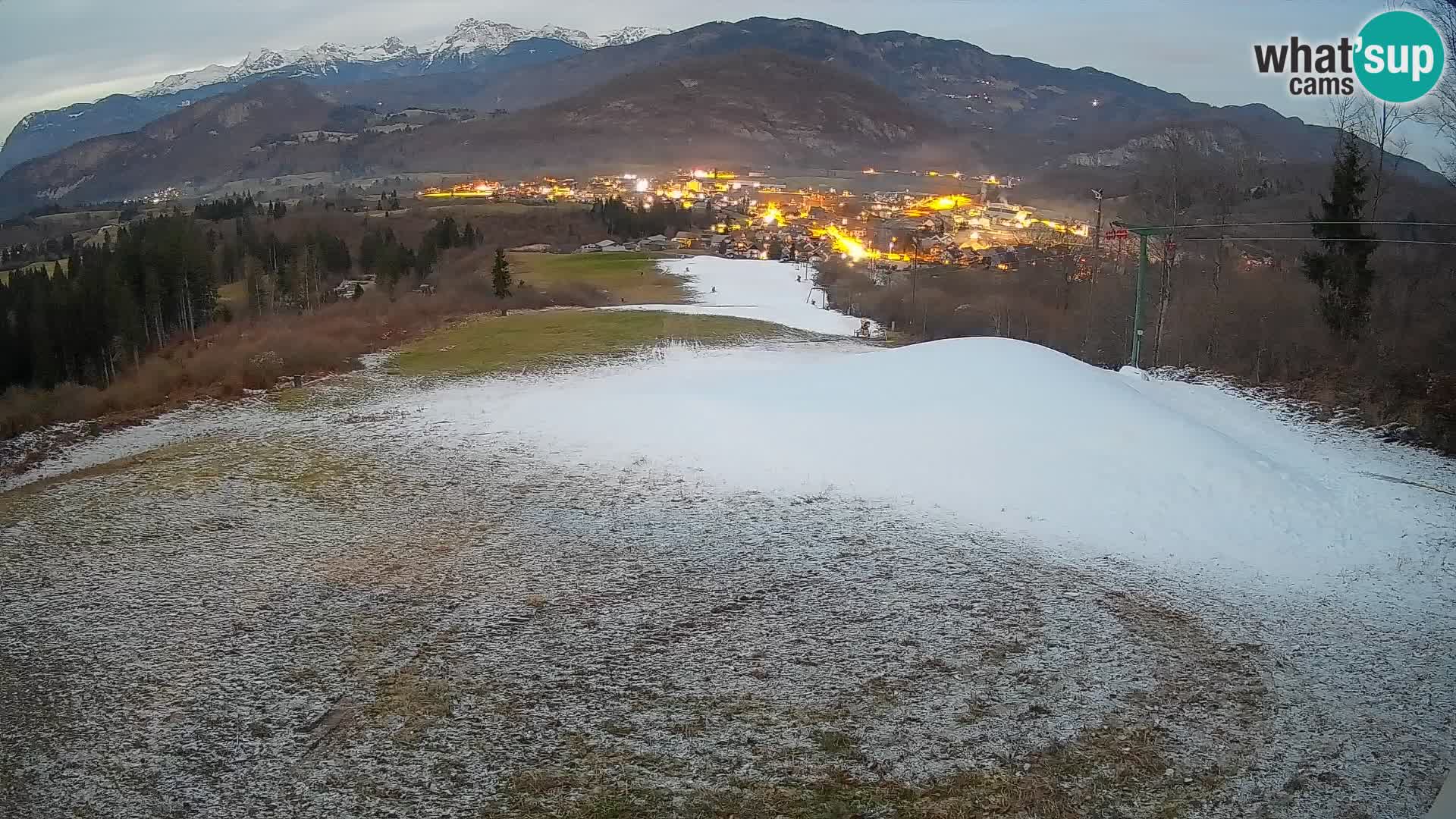 Webcam Bohinjska Bistrica – Vista live dalla stazione sciistica Kozji Hrbet