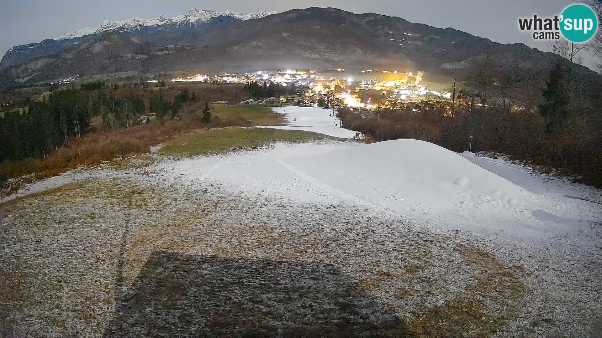 Cámara en vivo Bohinjska Bistrica – Vista en directo desde la estación de esquí Kozji Hrbet