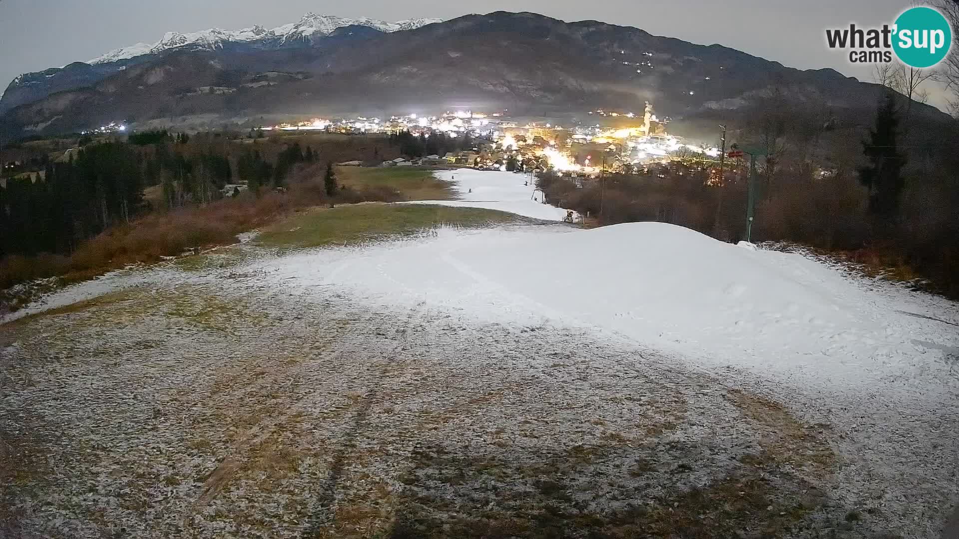 Kamera uživo Bohinjska Bistrica – Pogled u stvarnom vremenu sa skijališta Kozji Hrbet
