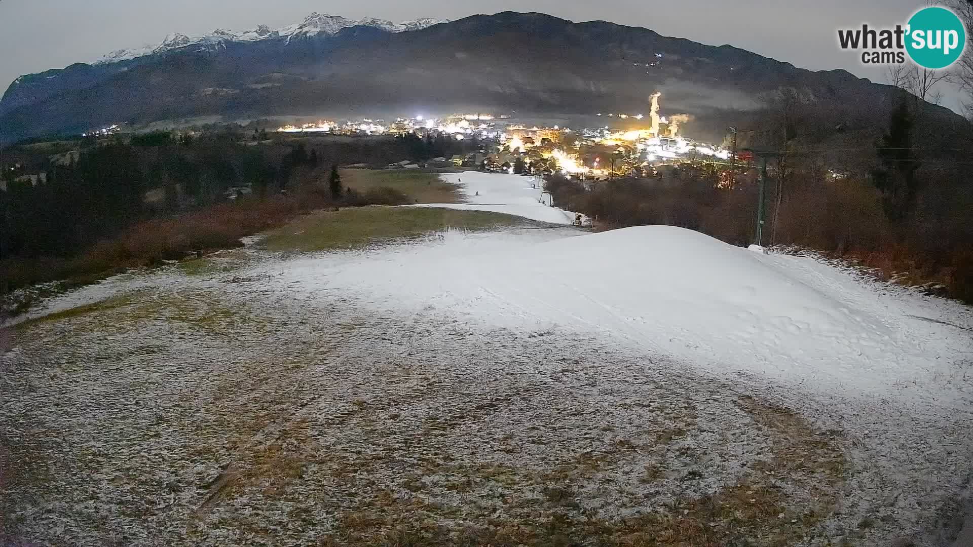 Webcam Bohinjska Bistrica – Live View from Kozji Hrbet Ski Station