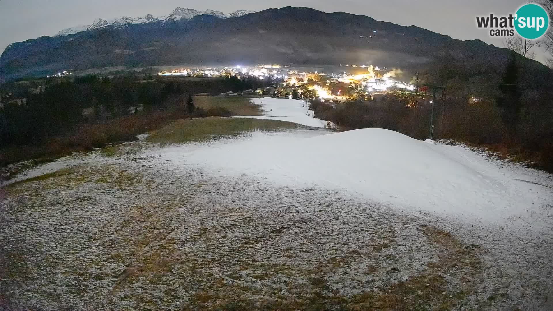 Spletna kamera Bohinjska Bistrica – Pogled v živo s smučišča Kozji Hrbet