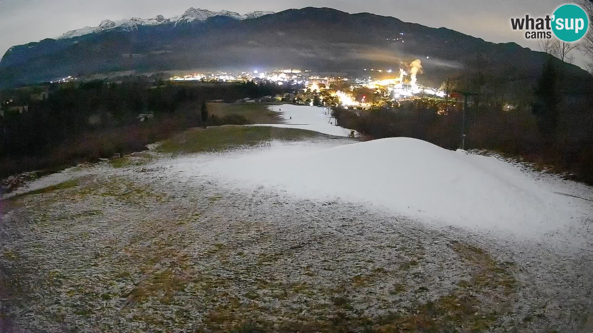 Spletna kamera Bohinjska Bistrica – Pogled v živo s smučišča Kozji Hrbet