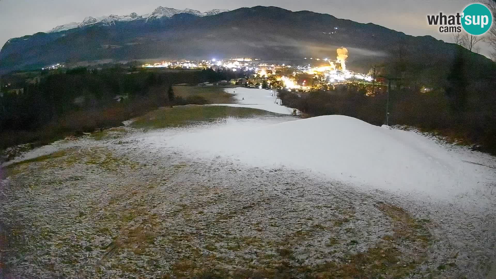 Webcam Bohinjska Bistrica – Vista live dalla stazione sciistica Kozji Hrbet