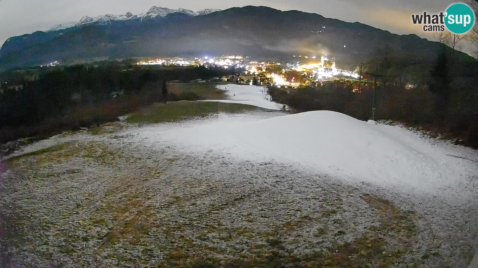 Kamera uživo Bohinjska Bistrica – Pogled u stvarnom vremenu sa skijališta Kozji Hrbet