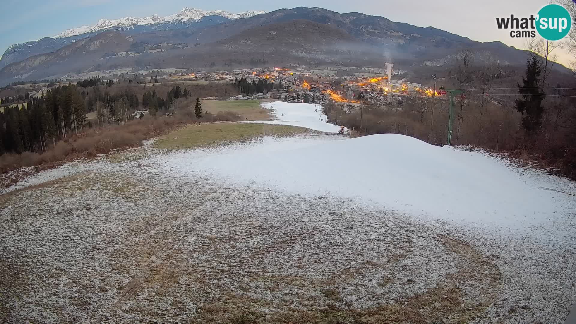 Webcam Bohinjska Bistrica – Vue en direct depuis la station de ski Kozji Hrbet