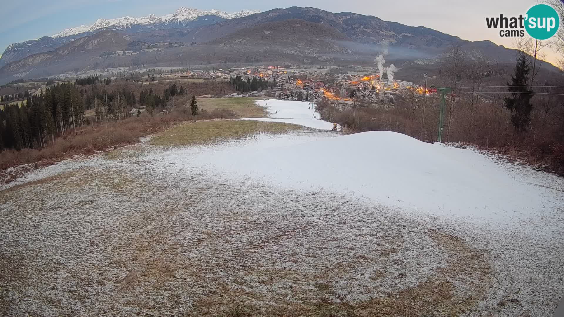 Webcam Bohinjska Bistrica – Vue en direct depuis la station de ski Kozji Hrbet