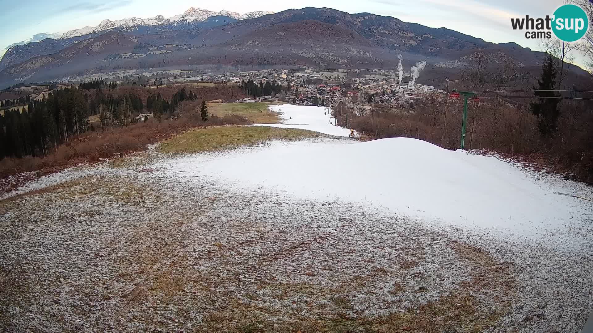 Webcam Bohinjska Bistrica – Vue en direct depuis la station de ski Kozji Hrbet