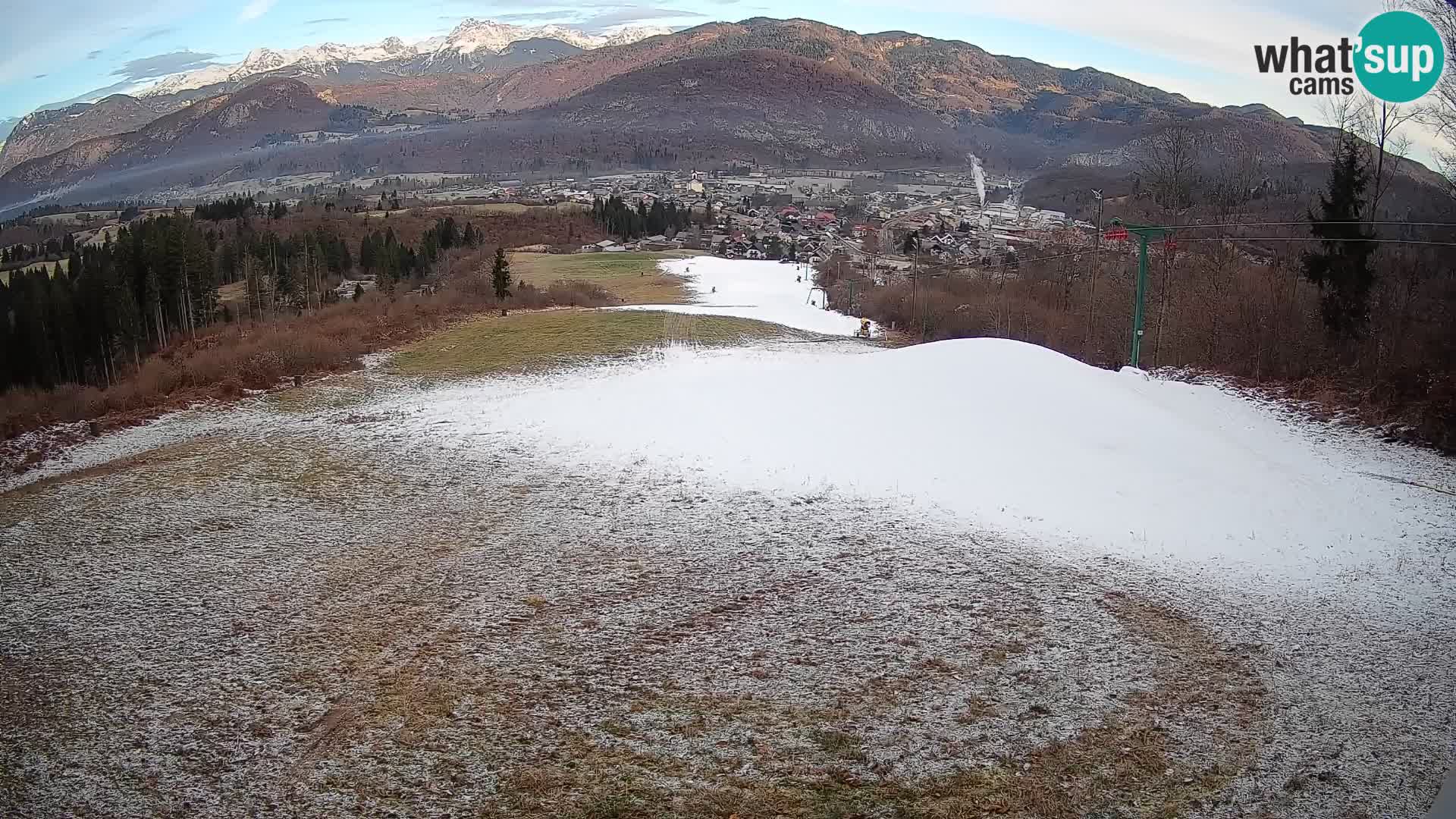 Webcam Bohinjska Bistrica – Live View from Kozji Hrbet Ski Station
