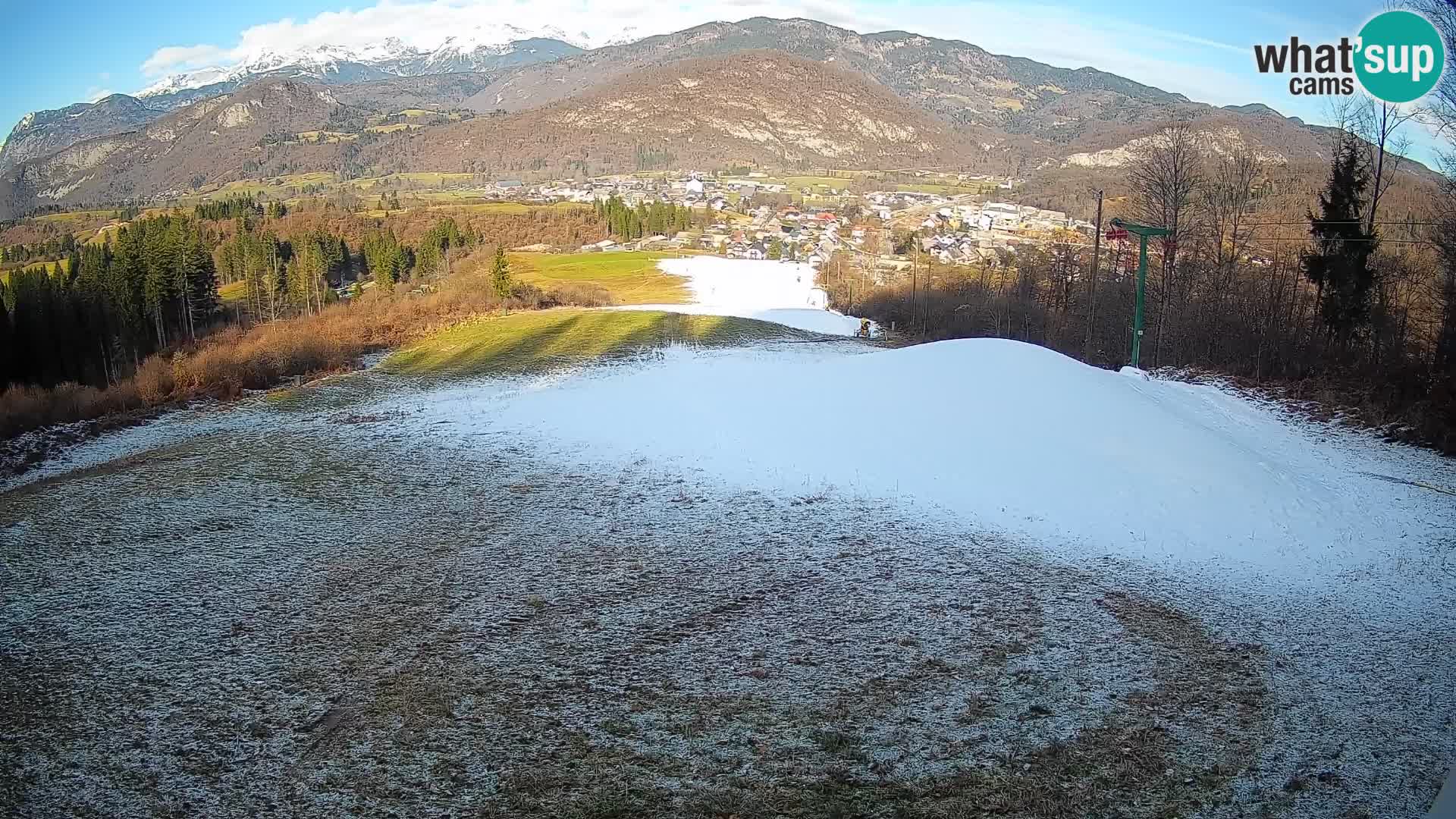 Webcam Bohinjska Bistrica – Vue en direct depuis la station de ski Kozji Hrbet