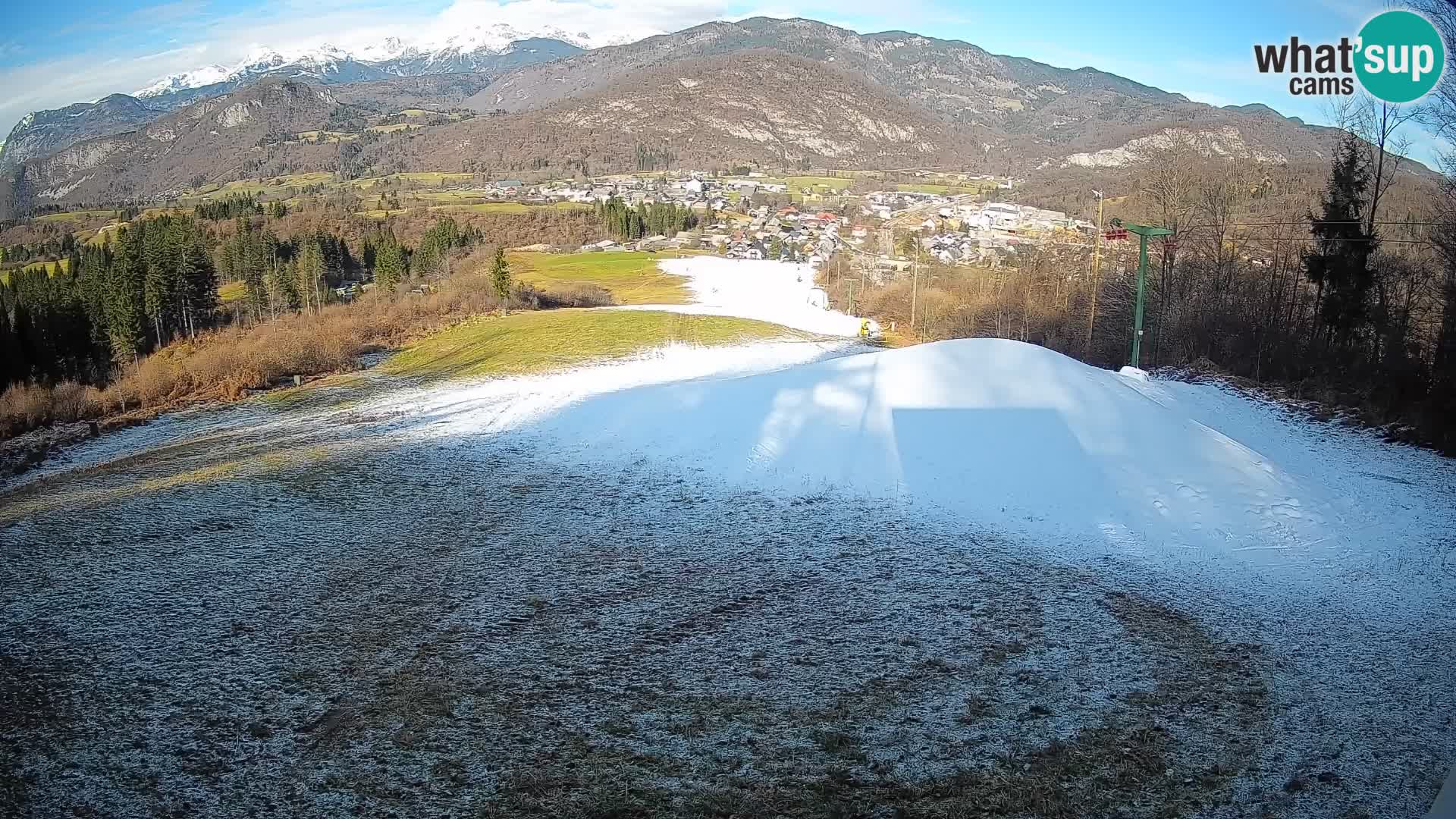 Cámara en vivo Bohinjska Bistrica – Vista en directo desde la estación de esquí Kozji Hrbet