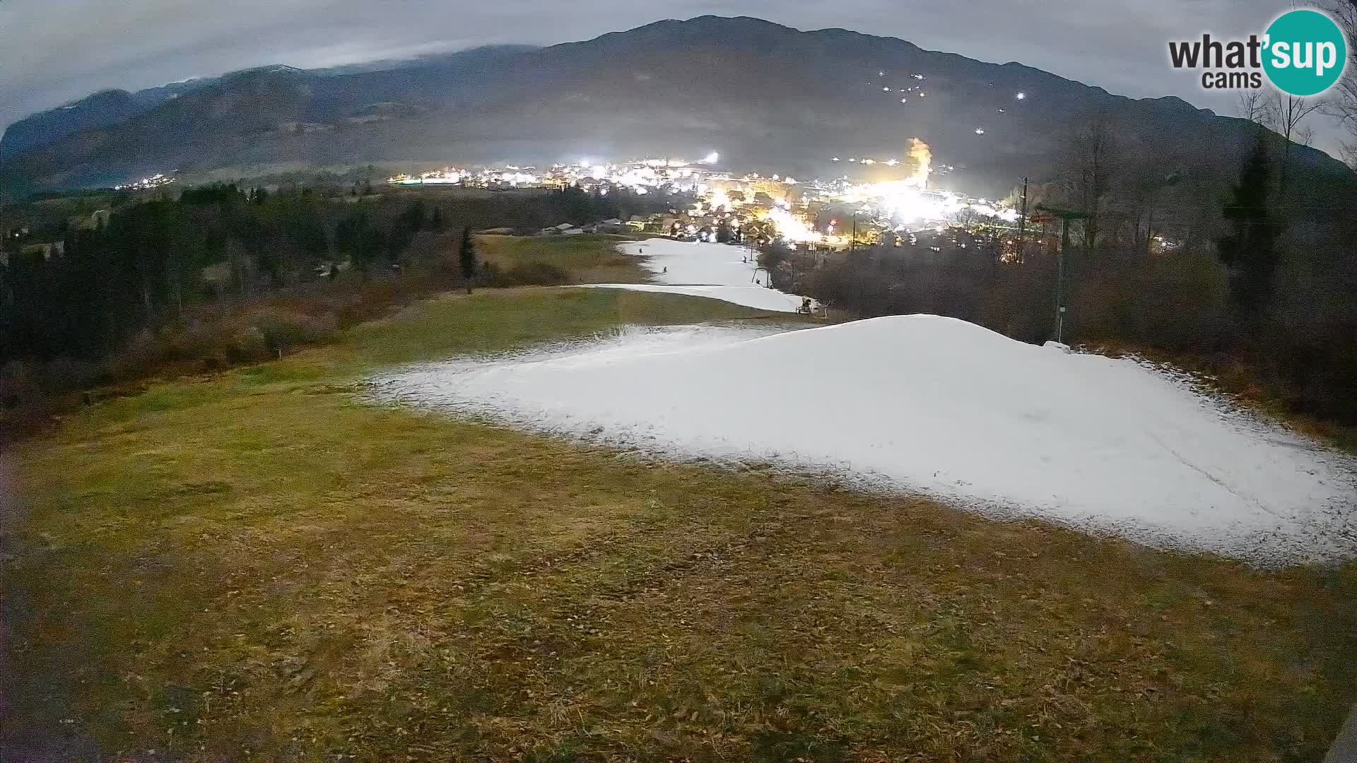 Spletna kamera Bohinjska Bistrica – Pogled v živo s smučišča Kozji Hrbet
