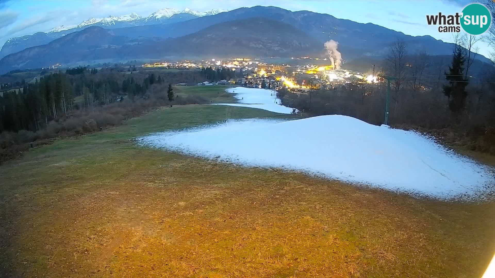 Webcam Bohinjska Bistrica – Vista live dalla stazione sciistica Kozji Hrbet