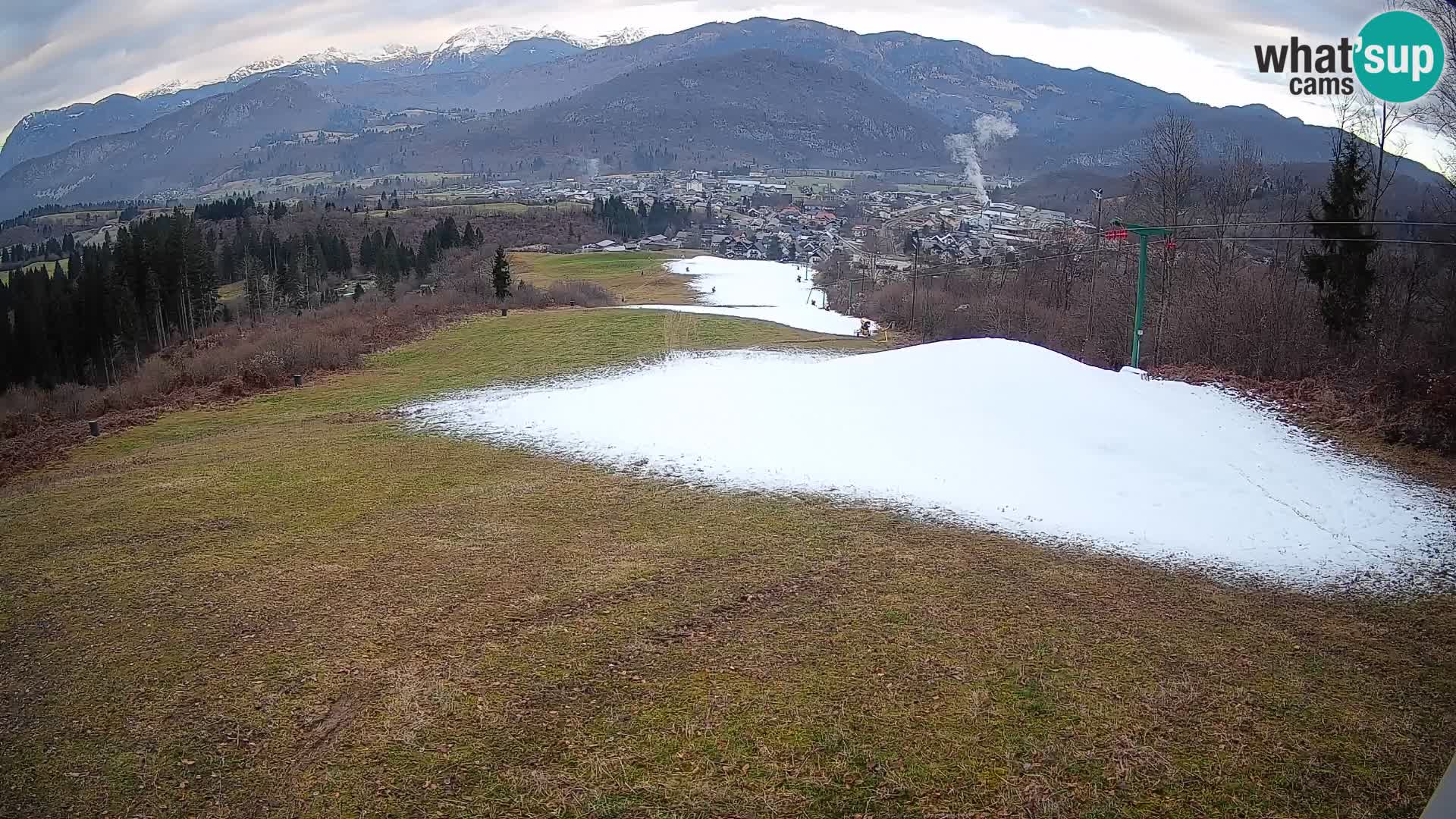 Webcam Bohinjska Bistrica – Vista live dalla stazione sciistica Kozji Hrbet