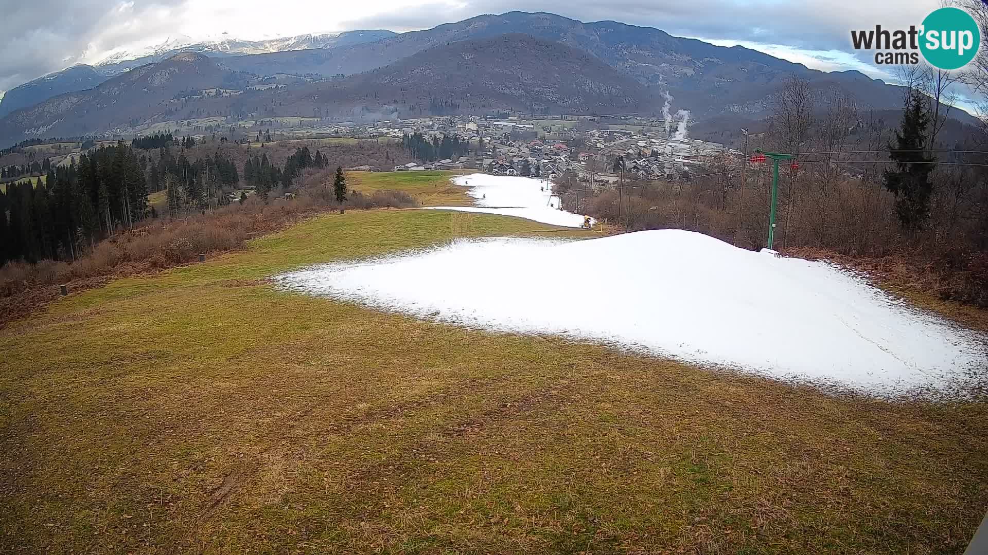 Webcam Bohinjska Bistrica – Vista live dalla stazione sciistica Kozji Hrbet